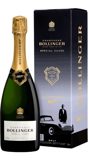 Champagne Bollinger Special Cuvee James Bond Gift Box NV 