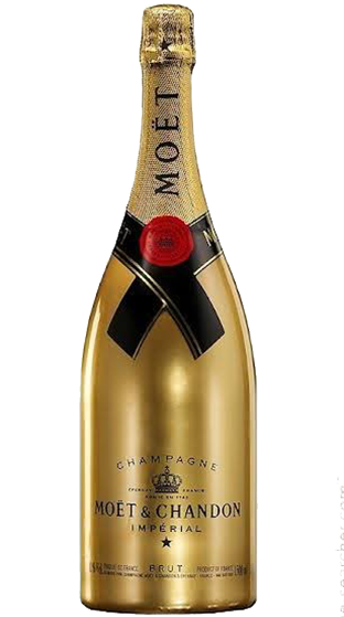 gold moet champagne price