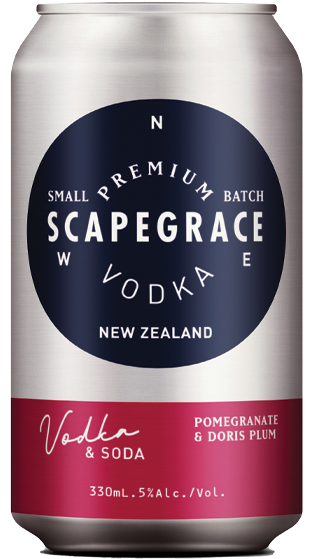 Scapegrace Vodka Pomegranate And Plum 10 Pack