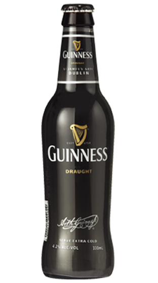 Guinness Draught Bottles (6 Pack) (330ml)