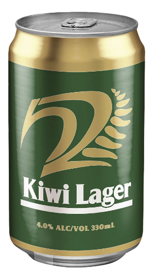 Kiwi Lager 15 Pack (15 Units)