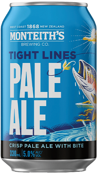 Monteiths Tight Lines Pale Ale Cans (6 Pack)