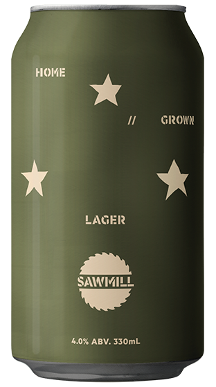 Sawmill Homegrown Lager Can (6 Pack)