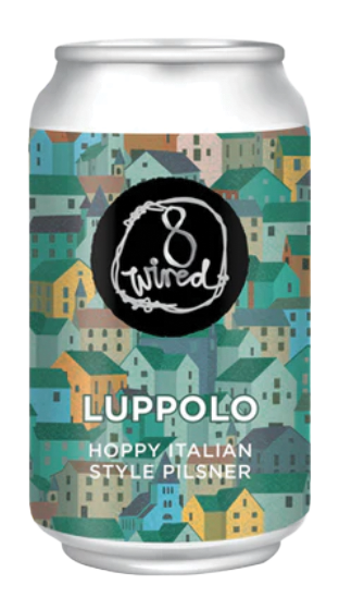 8 Wired Luppolo Hoppy Italian Pilsner (6 Pack)