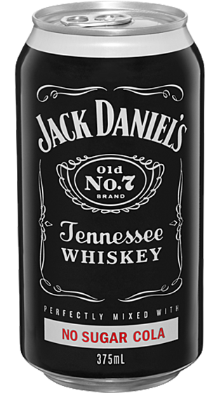 Jack Daniels No Sugar Cola 10 Pack