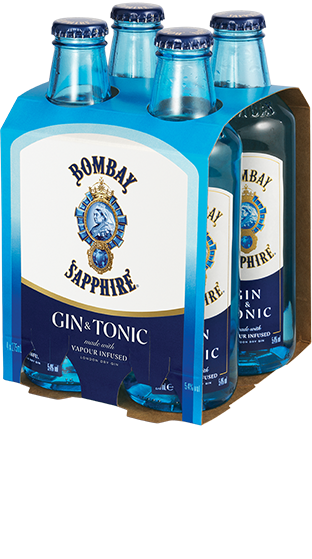 Bombay Sapphire Gin And Tonic (4 Pack)
