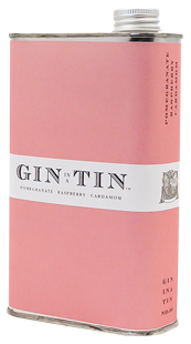 Gin In A Tin Pomegranate Raspberry & Cardamon Gin