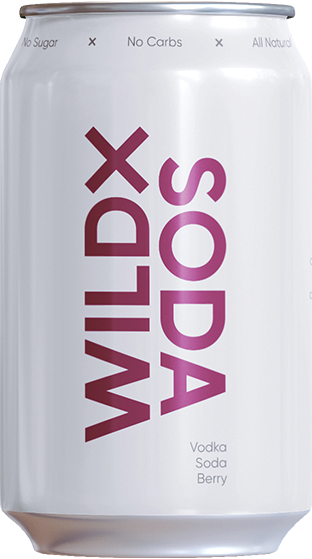 Wildxsoda Vodka Soda X Berry 10 Pack