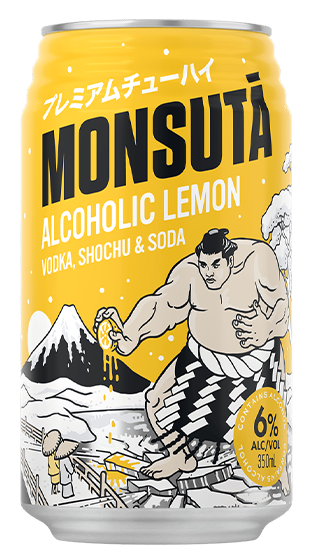 Monsuta Monsuta Lemon Chu-Hai (4 Pack)