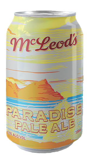 Mcleods Brewery Paradise Pale Ale (6 Pack)