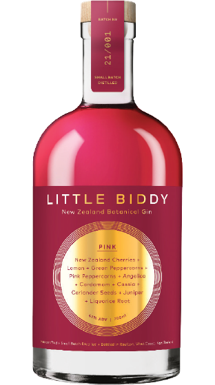 Reefton Distilling Little Biddy Pink Gin
