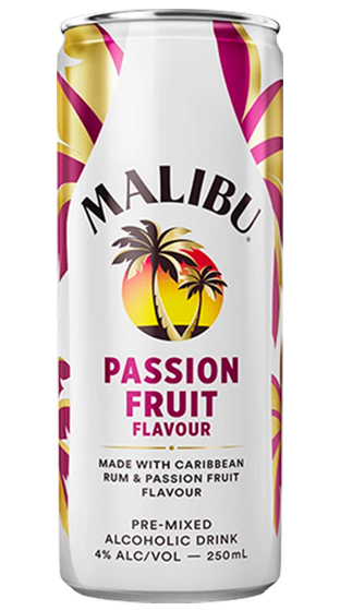Malibu Passionfruit And Soda Cans (10pk)