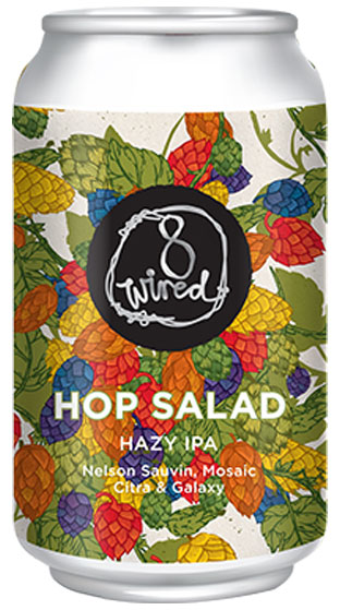 8 Wired Brewing Co Hop Salad Hazy IPA Can (6 Pack)