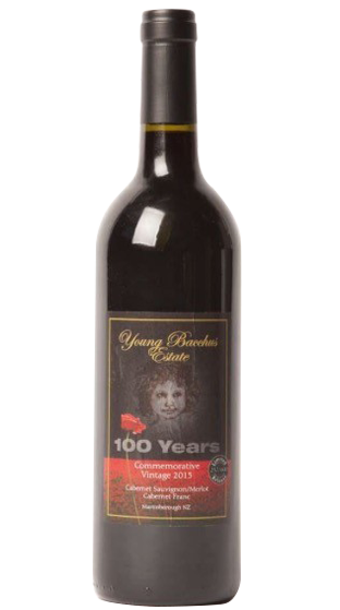 Young Bacchus Estate '100years' Special Limited Edition Commemorative Vintage 2015